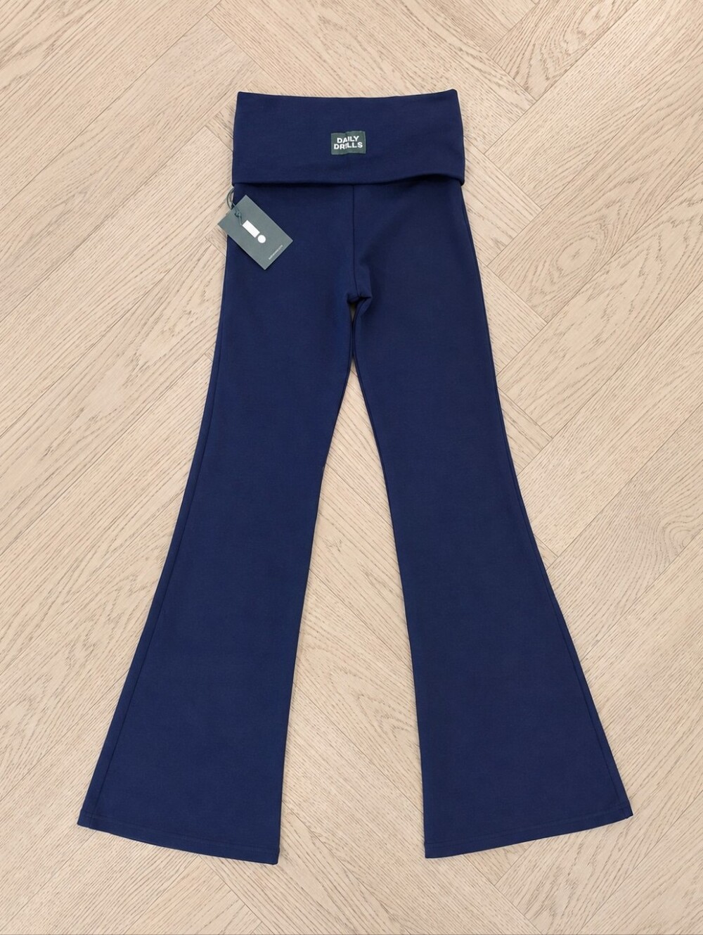 Daily Drills Foldover Pants NWT Navy Colorway Size Small Sold Out